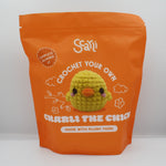 beginner crochet kit charli the chick made with plush chenille yarn amigurmi